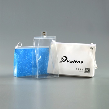 PVC three-dimensional zipper bag