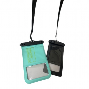 pvc mobile phone waterproof bag