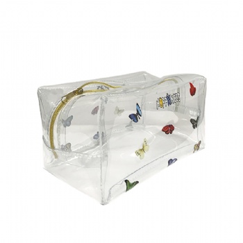 PVC transparent zipper bag