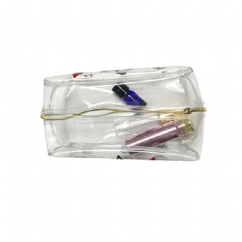 PVC transparent zipper bag